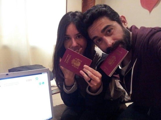maría pasaporte australia